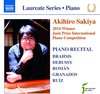 Akihiro Sakiya - 2014 Winner Jaen Prize Int. Piano Compet (CD)