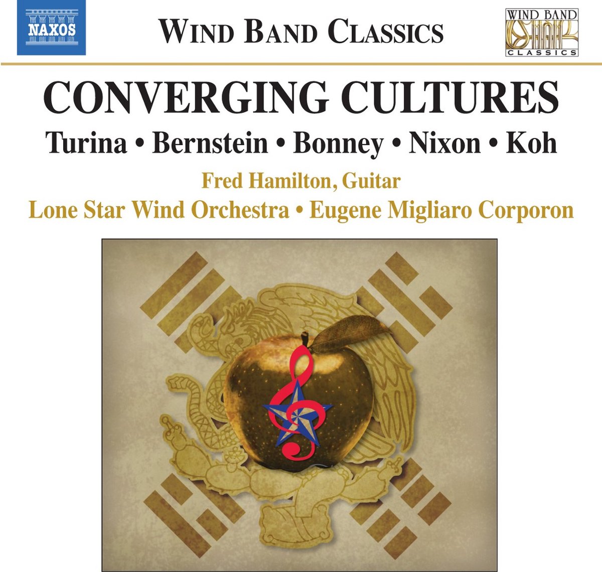 Lone Star Wind Orchestra, Eugene Corporon, Fred Hamilton - Converging Cultures (CD)