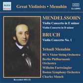 Yehudi Menuhin, Wilhalm Furtwängler, Charles Munch - Violin Concertos (CD)
