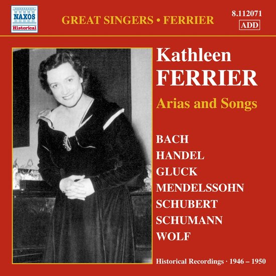 Kathleen Ferrier - Great Singers - Arias And Songs (CD)