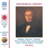 Chopin: Piano Music Vol.1