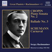 Sergei Rachmaninov - Solo Piano Recordings Volume 1 (CD)