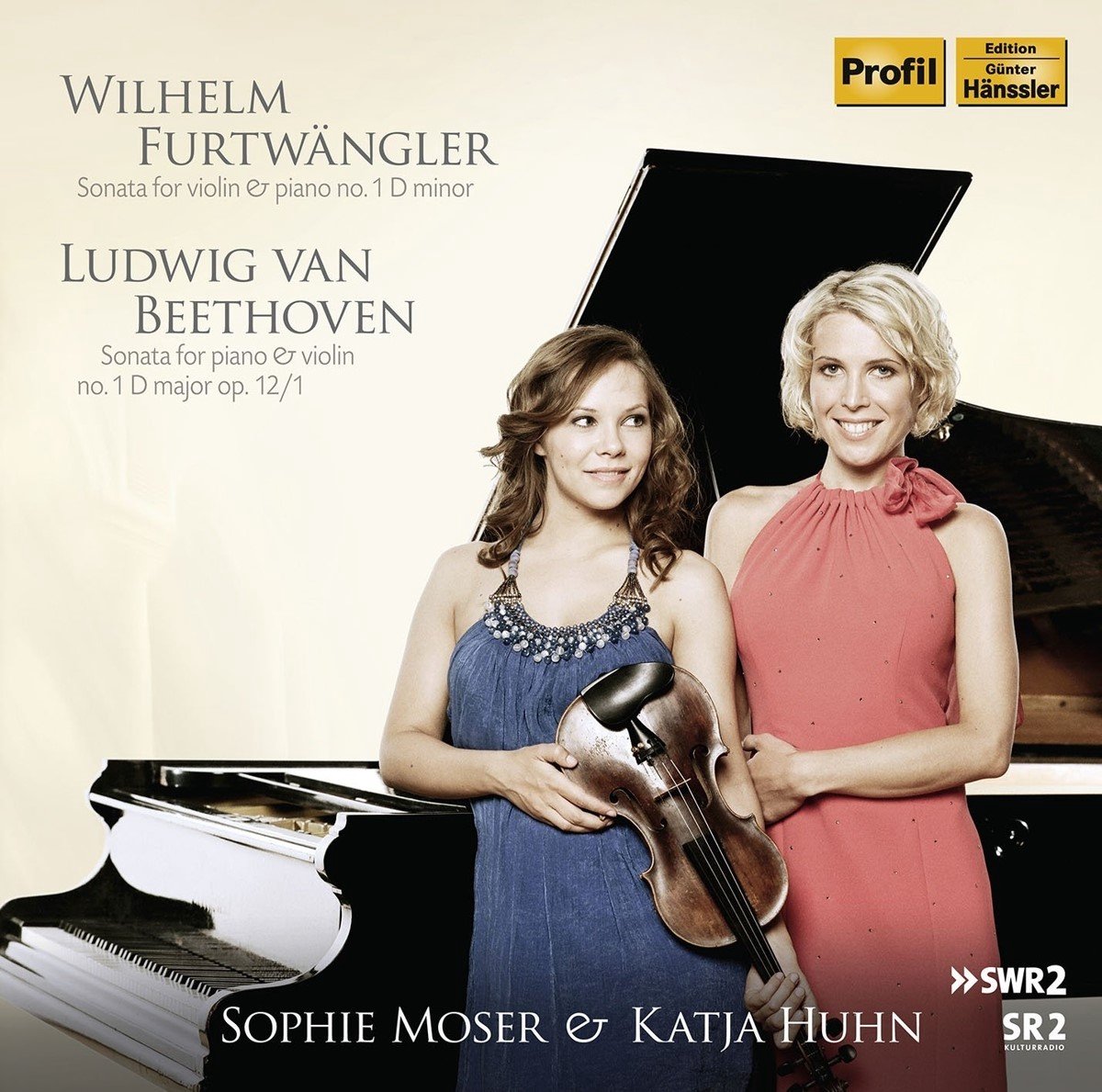 Sophie Moser & Katja Huhn - Beethoven, Furtwängler: Sonatas For Violin & Piano (CD)