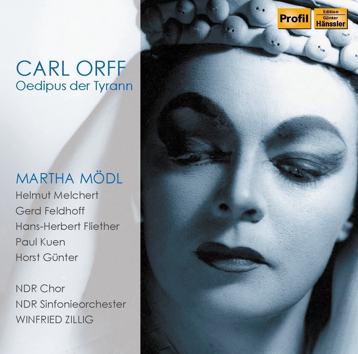 Martha Mödl, NDR Chor, NDR Sinfonieorchester, Winfried Zillig - Orff: Oedipus Der Tyrann (2 CD)