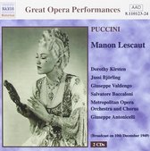 Dorothy Kirsten, Jussi Björling, Giuseppe Valdengo - Puccino: Manon Lescaut (2 CD)