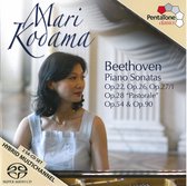 Mari Kodama - Beethoven: Piano Sonatas (Op.22, Op.26, Op.27, Op.54) (2 Super Audio CD)