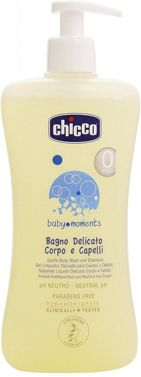 CHICCO SHAMPOING GEL DOUCHE BABY MOMENTS 200 ML