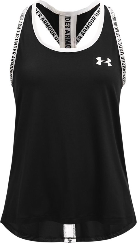 Under Armour UA Knockout Tank Meisjes Sportshirt - Maat YLG