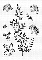 Dandelion Greenery Clear Stamps (CS-474)