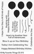 Bundle of Balloons Clear Stamps (CS-315)