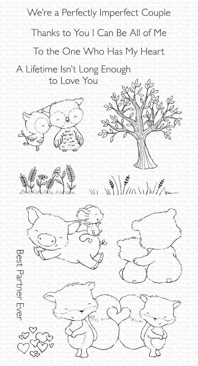 Perfect Couple Clear Stamps (SY-28)
