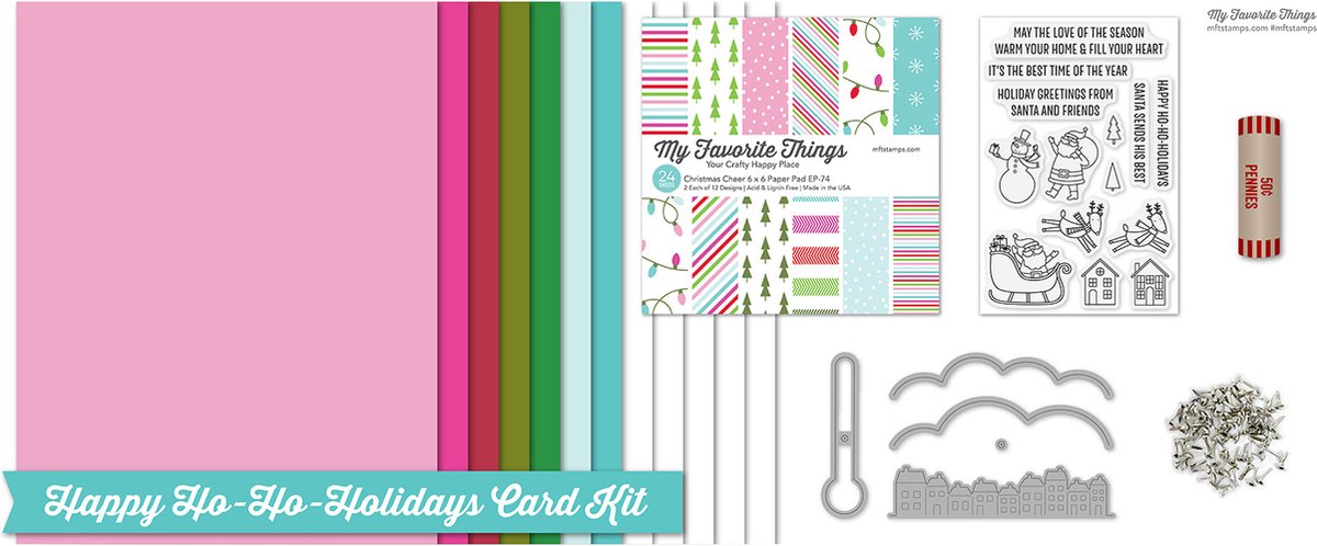 Happy Ho-Ho-Holidays Card Kit (ZKIT-060)