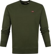 Levi's - Original Sweater Groen - XL - Modern-fit