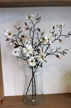 Kunstbloemen - zijden Bloemen - Nepbloemen -Magnolia - Bloemenjunkie.