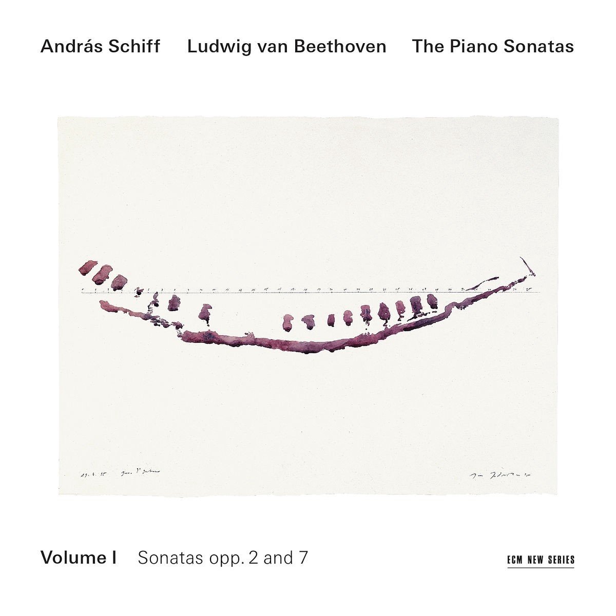 András Schiff - Beethoven: The Piano Sonatas 1 : Opp. 2 & 7 (2 CD)
