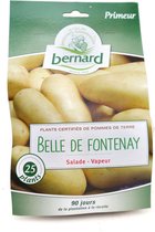 Belle de Fontenay Franse pootaardappel - vroeg ras - vastkokend - zakje à 25 stuks - ca 40kg opbrengst - culinaire keuze