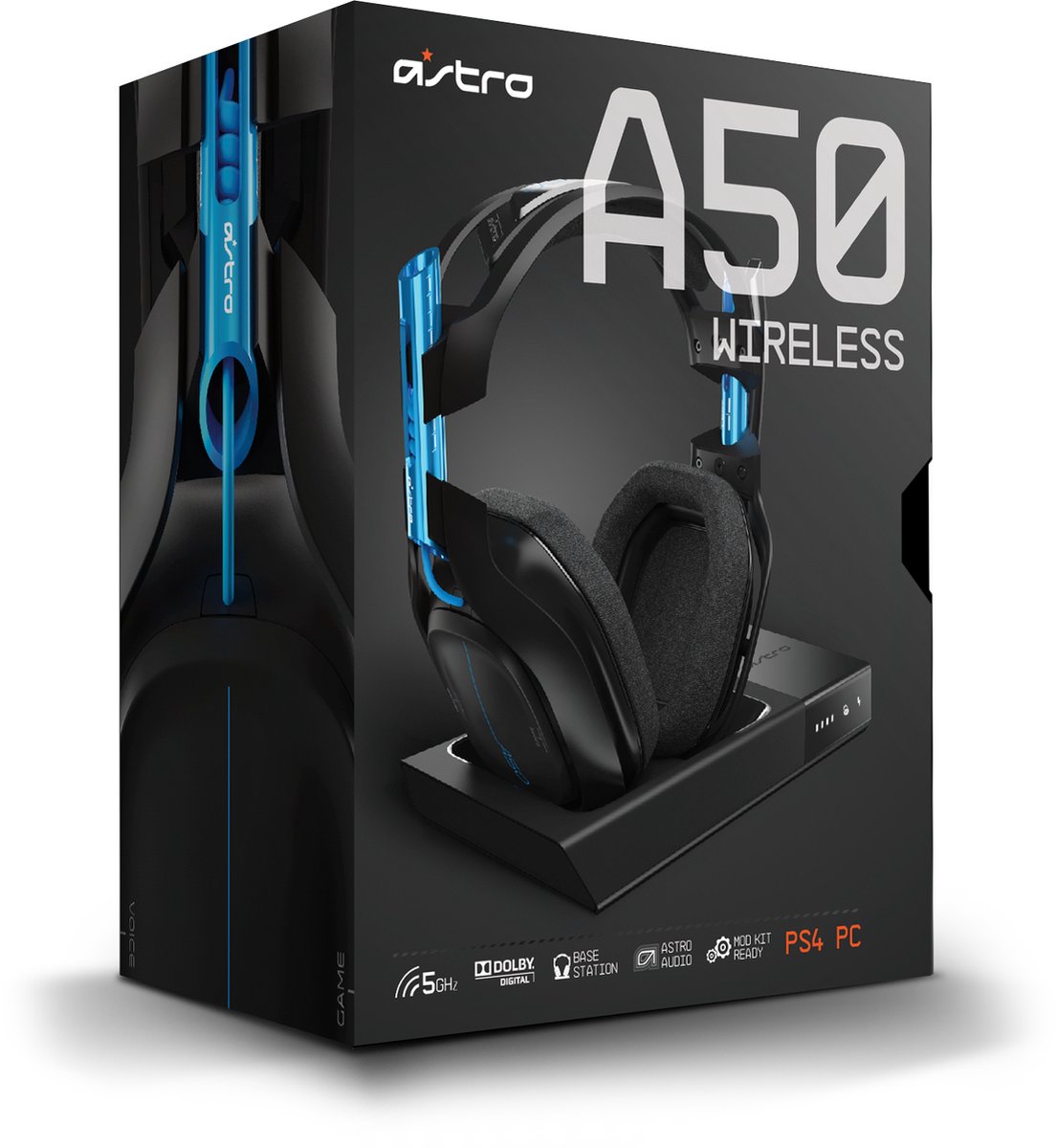 openbaar Luiheid bewaker ASTRO Gaming A50 Wireless + Base Station - PS4/PC Headset Draadloos  Hoofdband Gamen... | bol.com