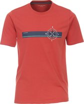 Casa Moda T-shirt Rood (Maat: 3XL)