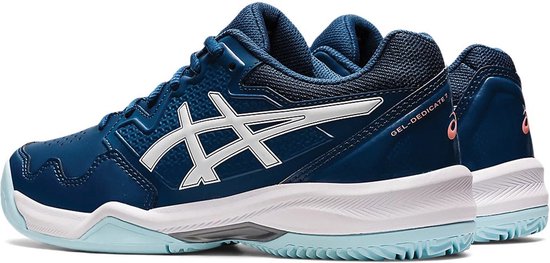 Women's Indigo Blue Asics Gel Dedicate 7 Clay 1042a168 402