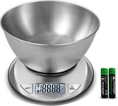 BOTC Digitale Precisie Keukenweegschaal  - Weegschaal keuken - digitale precisie keukenweegschaal - 1 gr tot 5 kg