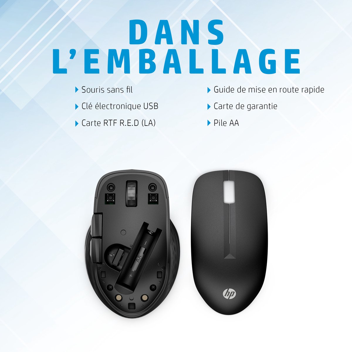  Souris sans Fil HP S1000