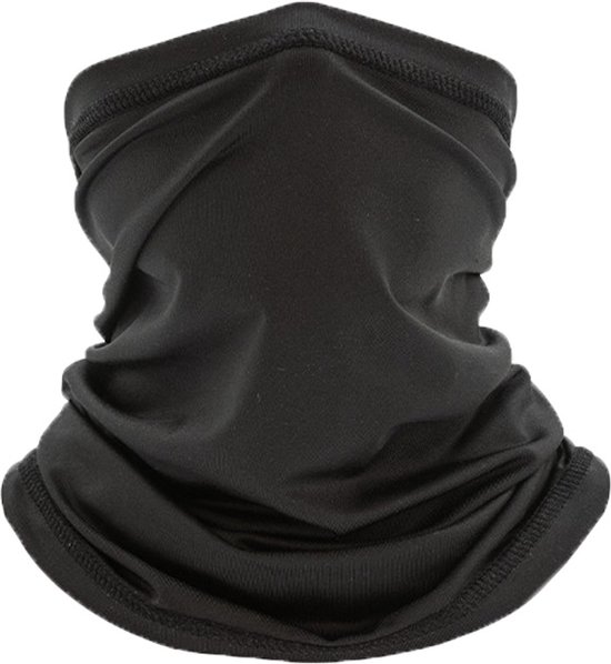 UFace - Nekwarmer - Sjaal - Bandana | Zwart/One Size - voor Wintersport