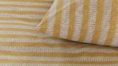 Ariadne at Home Knit Stripes Yellow Dekbedovertrek - 240x200/220 (lits-jumeaux)