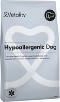 Vetality Hypoallergeen Hondenvoer - Hondenvoer Droog - Voordeelverpakking 10 kg - Licht Verteerbaar Hondenvoer - Voor Pups vanaf 14 Weken en Volwassen Honden