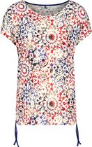GERRY WEBER Dames Shirt met gebatikte print EcoVero