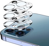 3 Stuks - EGV Camera Lens Protector  - Compatibel met iPhone 12 Pro Max 6.7" - Ultra Dun - Gehard Glas - Case Vriendelijk - Volledige Krasbescherming - Camera Lens Cover