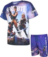 Fortnite Tenue Shirt en Broekje - Fortnite kleding - 116