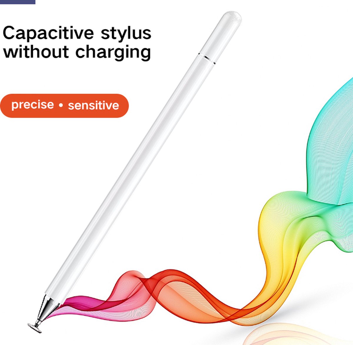 NP products - Stylus Pen - Tablet pen - Pencil Voor Tablets En Telefoons - Wit