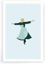 Walljar - The Sound Of Music - Muurdecoratie - Poster