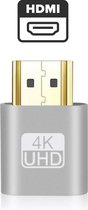 MNRS HDMI Dummy Plug 4K Display Emulator Kleur Lichtgrijs