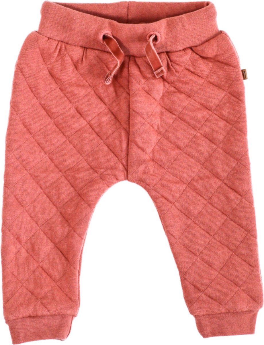 MXM Baby broek - Roze - Katoen - Jongens - Meisjes - Newborn - Comfortabel - quilted Look - Maat 50