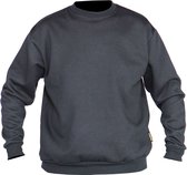 STØRVIK Torino Sweater Ronde Hals - 4 Seizoenen - Heren - Maat XL - Antraciet