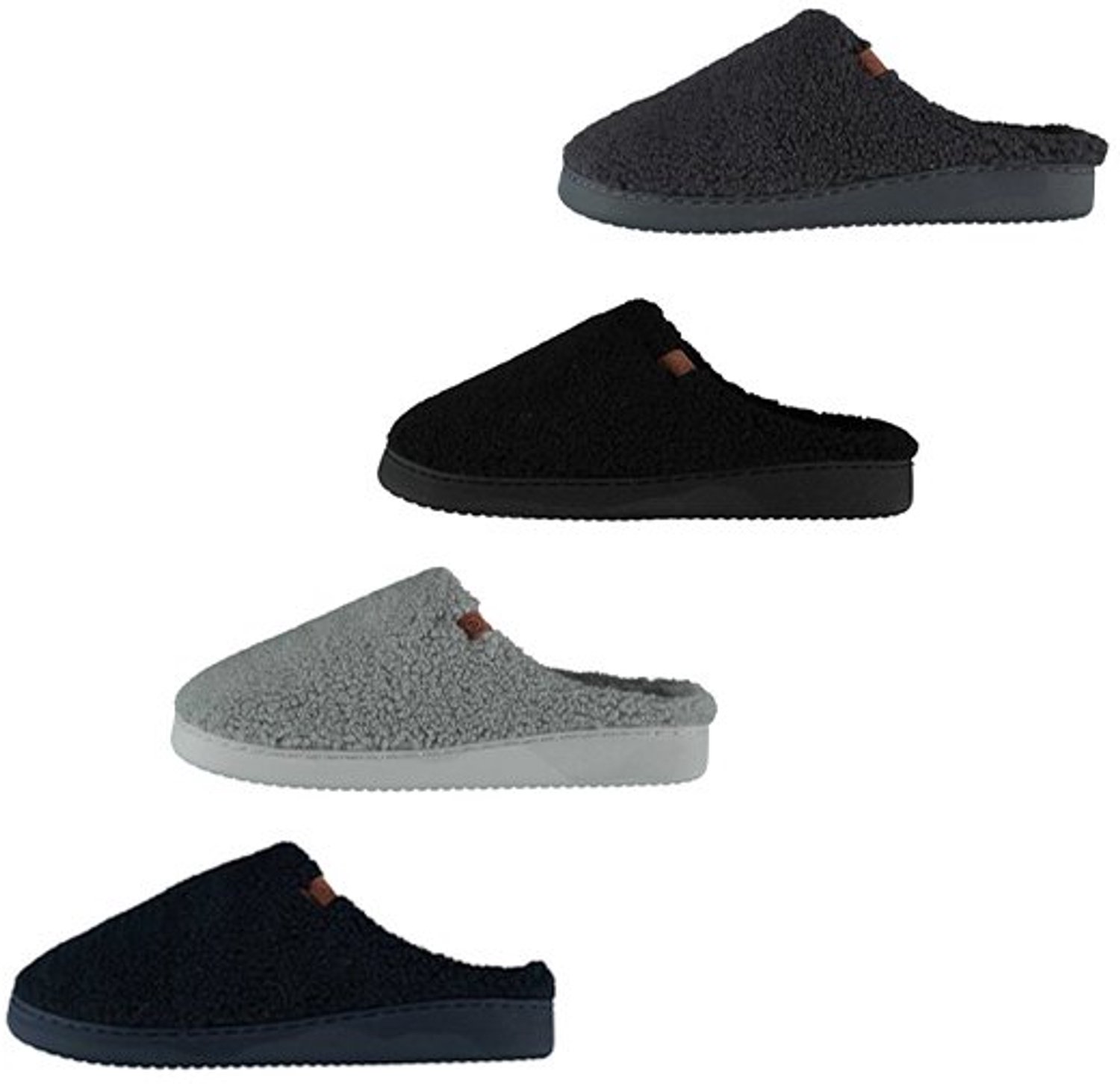 Apollo - Pantoffels - Sloffen - Teddy Wol - 4 kleuren - 41/42