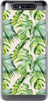 Coque Samsung Galaxy A80 - Feuilles - Motifs - Monstera - Coque de téléphone en Siliconen