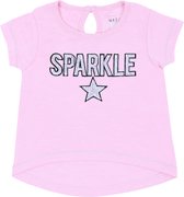 Roze glitter T-shirt / 80 cm