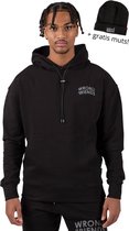 ORLANDO OVERSIZED HOODIE - ZWART xx-large
