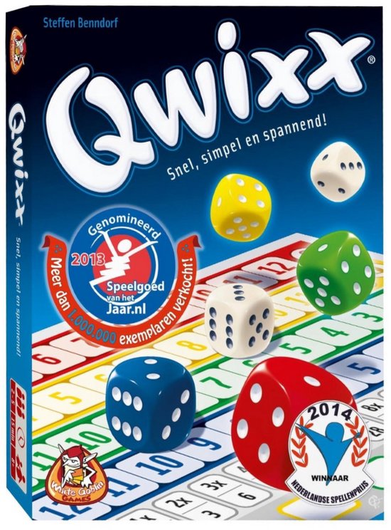 White Goblin Games - Qwixx - dobbelspel - basisspel