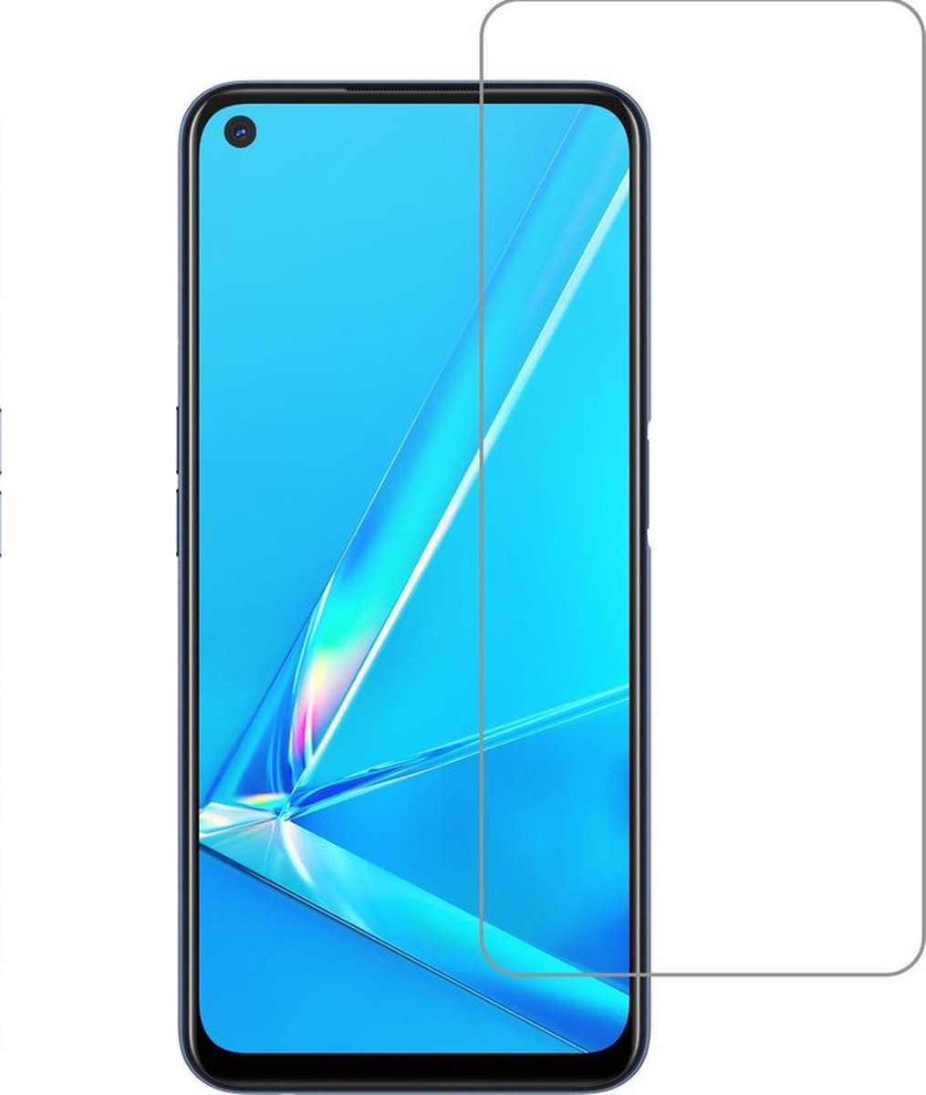 LuxeBass Screenprotector geschikt voor Oppo A72 - glas scherm - bescherming
