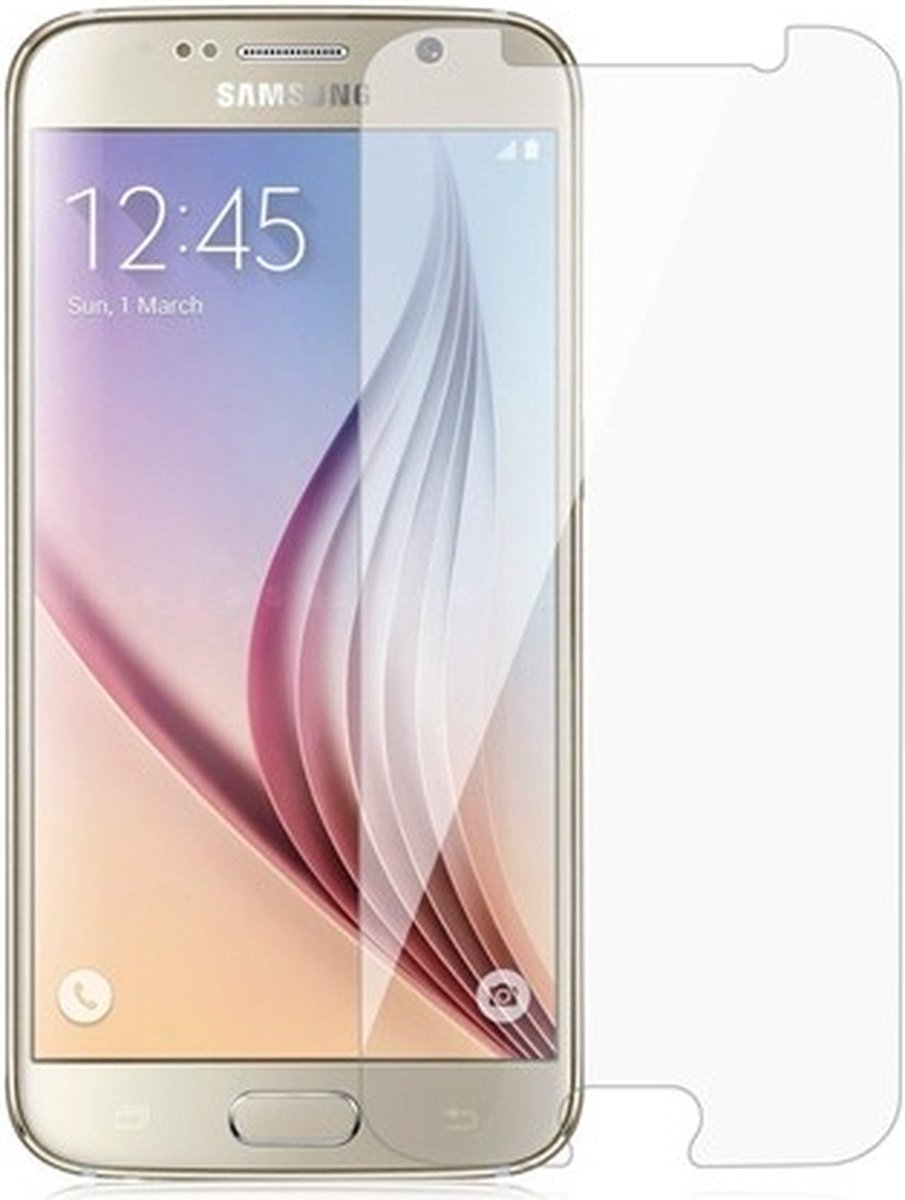 LuxeBass Screenprotector geschikt voor Samsung Galaxy S6 - glas scherm - bescherming
