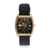 Audêre Watch - ROAR - Horloge - Square Goud - Luxe Horloge - Mechanisch Horloge - Skeleton - Heren