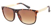 Zonnebril Wayfarer - Glazen 58 mm - Bruin