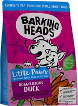 Barking Heads - Hondenvoer - droogvoer voor kleine honden - graanvrij - DOGGYLICIOUS DUCK - 4kg