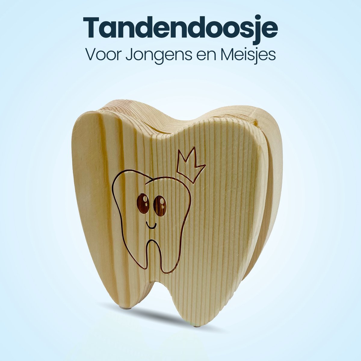 Tandendoosje jongens en meisjes - Kraamcadeau - Baby cadeau - Melktanden bewaardoosje - Tandendoosjes voor kinderen - Tandendoosje – foto 4