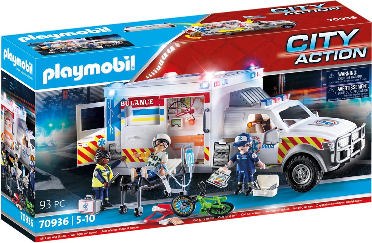 Playmobil city action 9371 Fourgon de sécurité