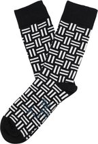 Tintl socks unisex sokken | Black & White - Madrid (maat 41-46)