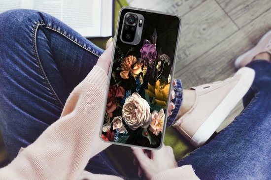 Coque Xiaomi Redmi Note 10 Pro - Bloem - Roses - Motifs - Siliconen